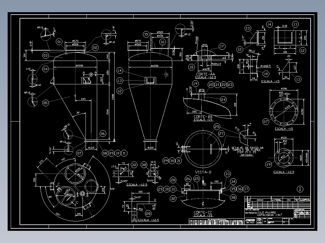 筒仓肺15m