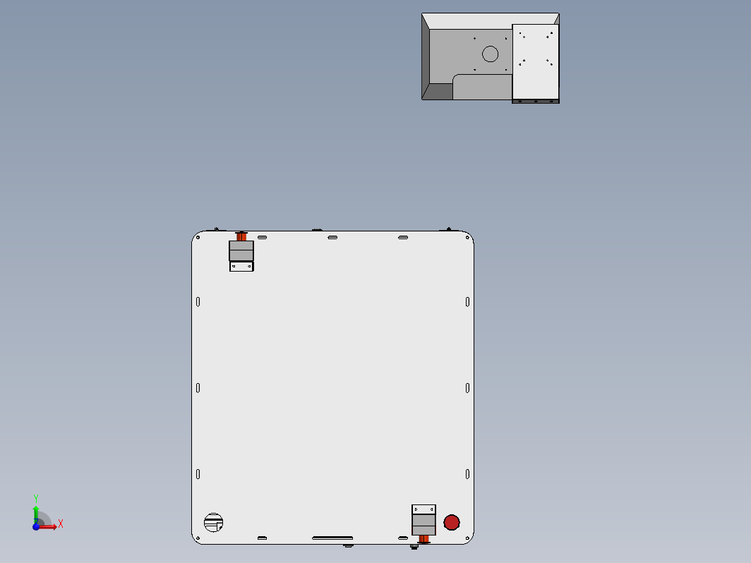 铝型材机架钣金造型-25