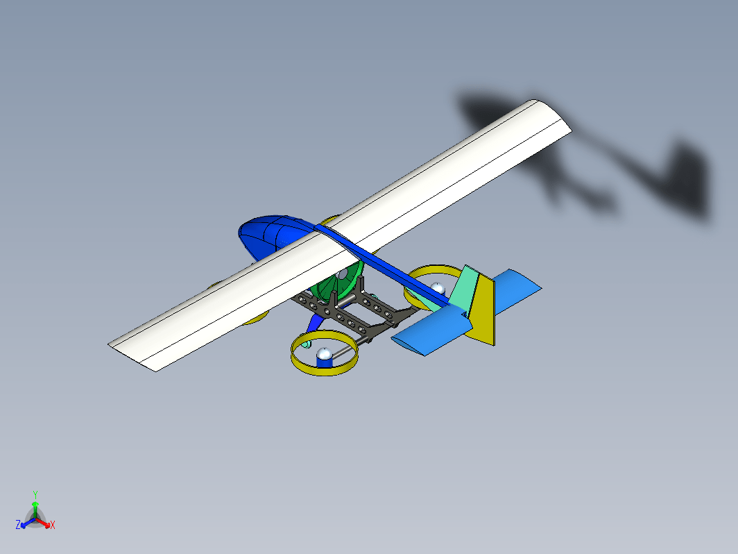 Z-Drone四轴概念飞行器