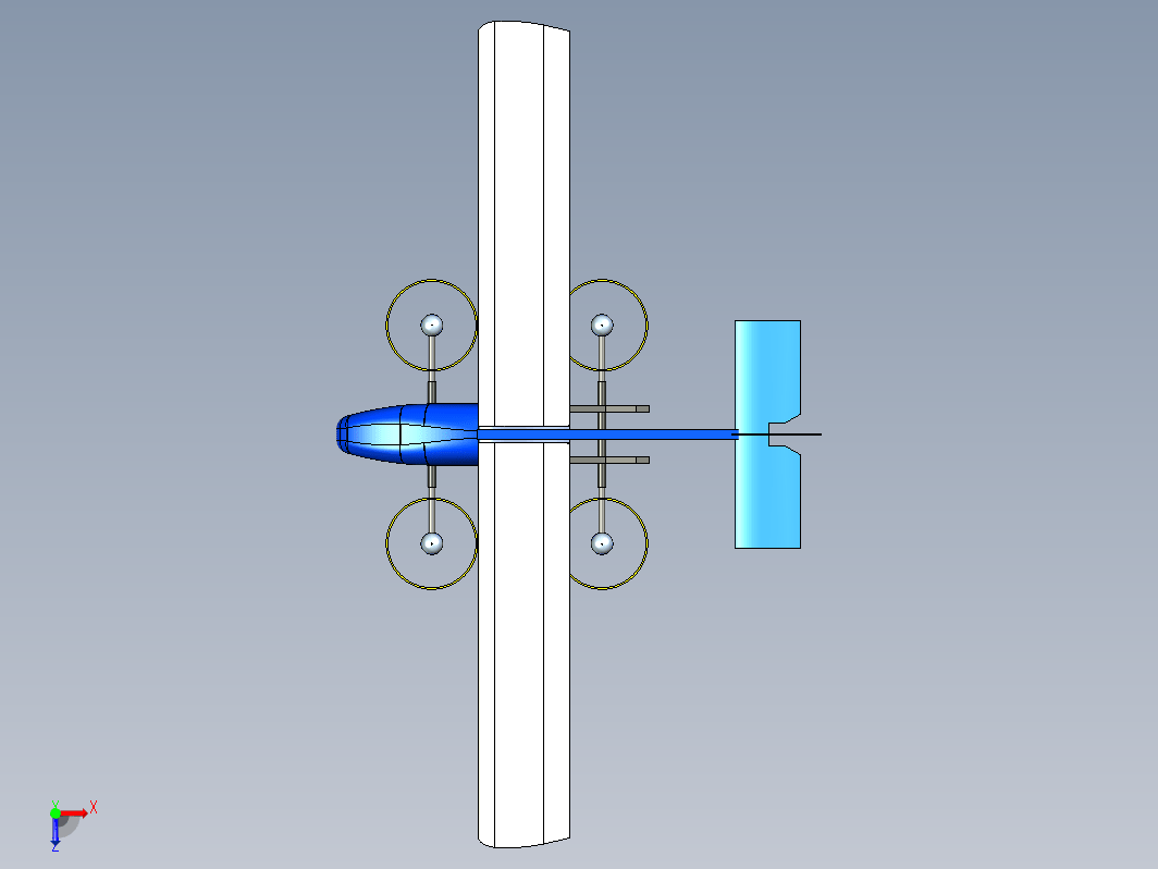 Z-Drone四轴概念飞行器