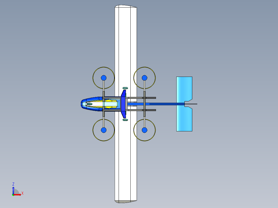 Z-Drone四轴概念飞行器