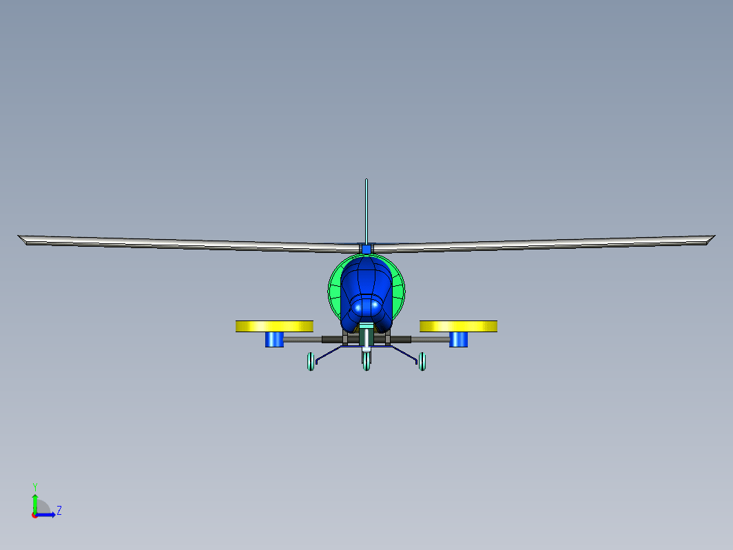 Z-Drone四轴概念飞行器