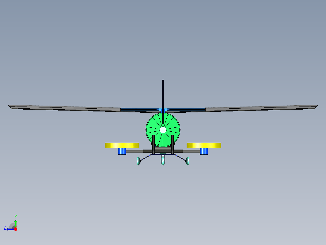 Z-Drone四轴概念飞行器