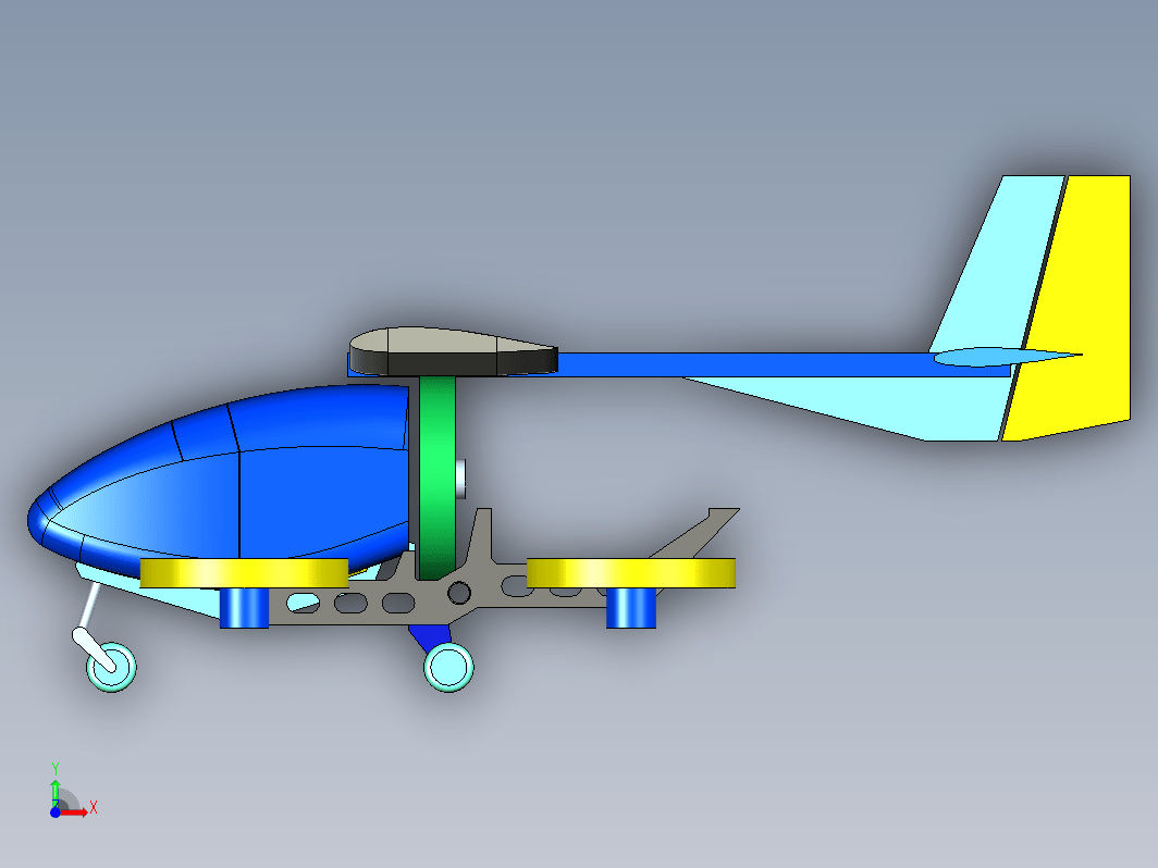 Z-Drone四轴概念飞行器