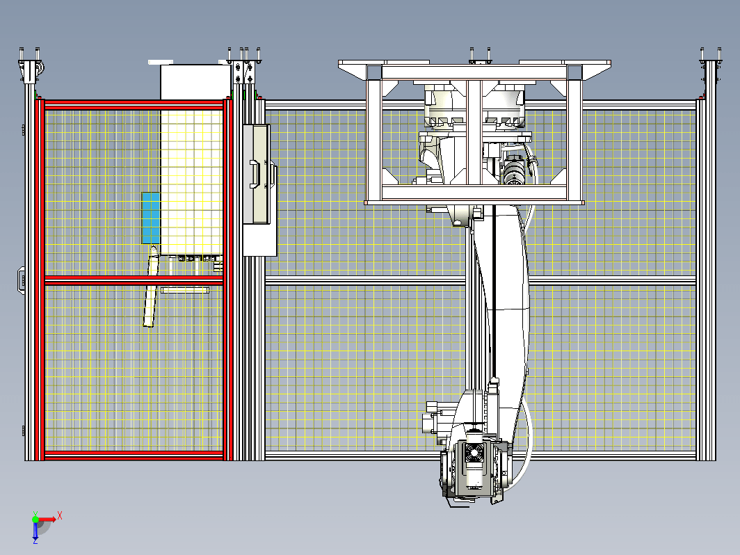 机器人抓工具打磨