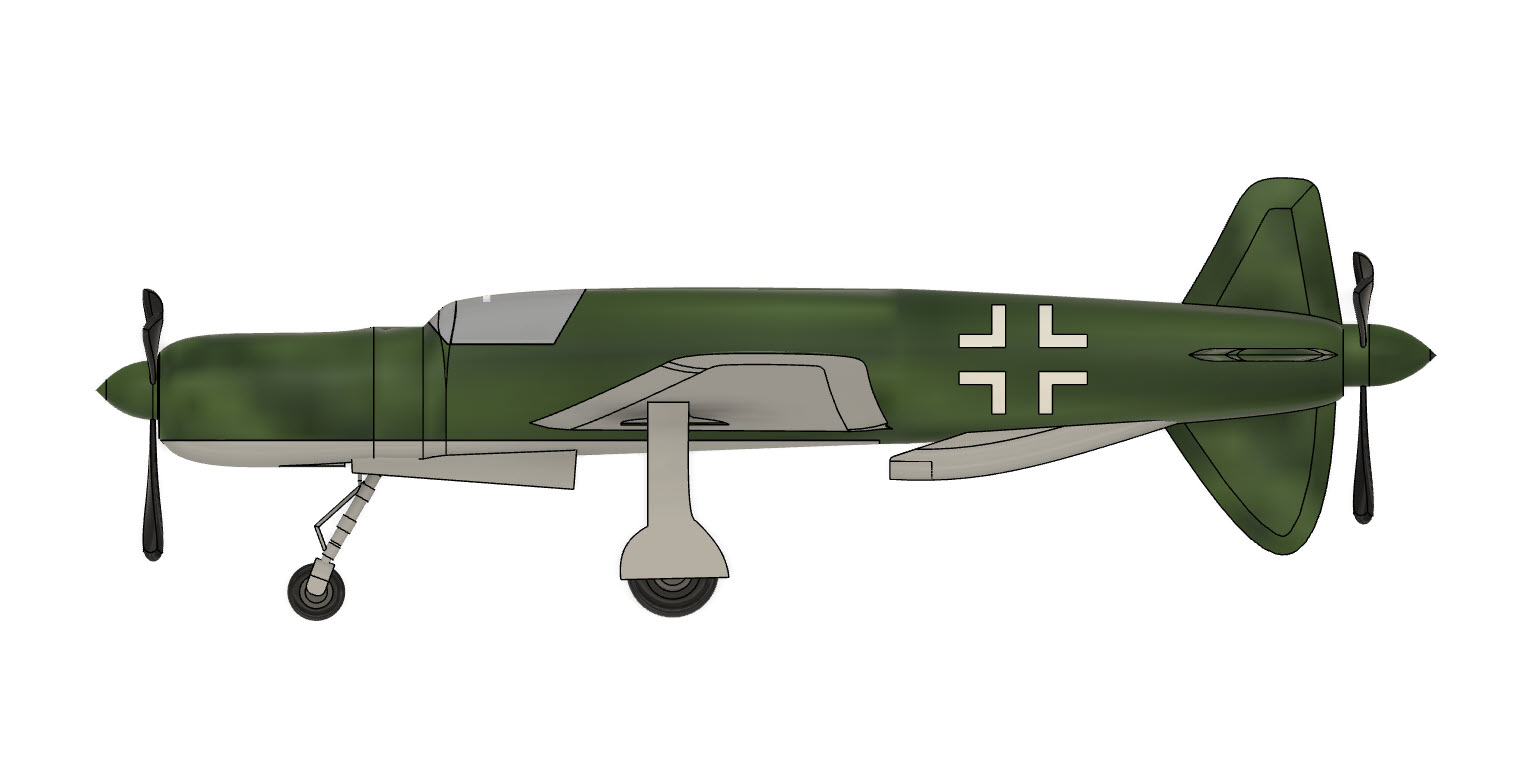 Dornier Do 335二战活塞引擎螺旋桨飞机