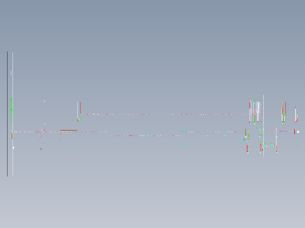 LCMD-3400低压脉冲袋式除尘器CAD图纸