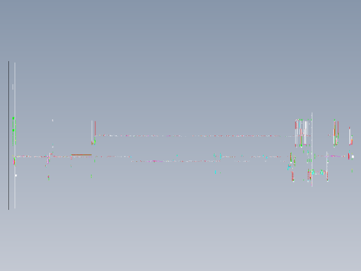 LCMD-3400低压脉冲袋式除尘器CAD图纸缩略图