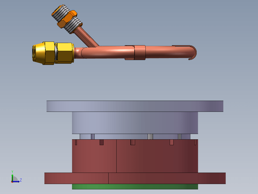 JX0645-镁合金热挤压模具设计