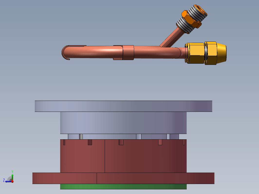 JX0645-镁合金热挤压模具设计