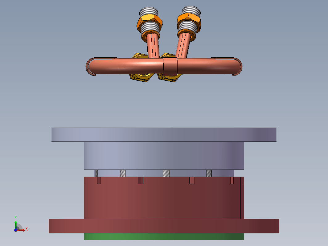 JX0645-镁合金热挤压模具设计