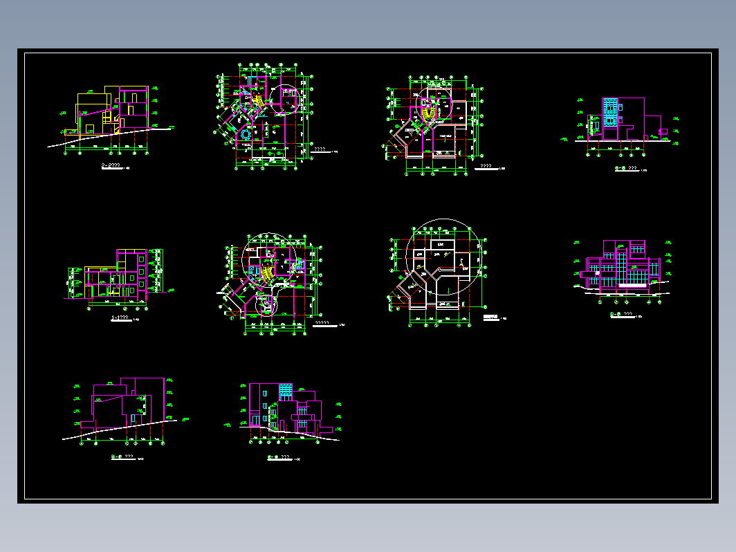 某度假区别墅建筑方案