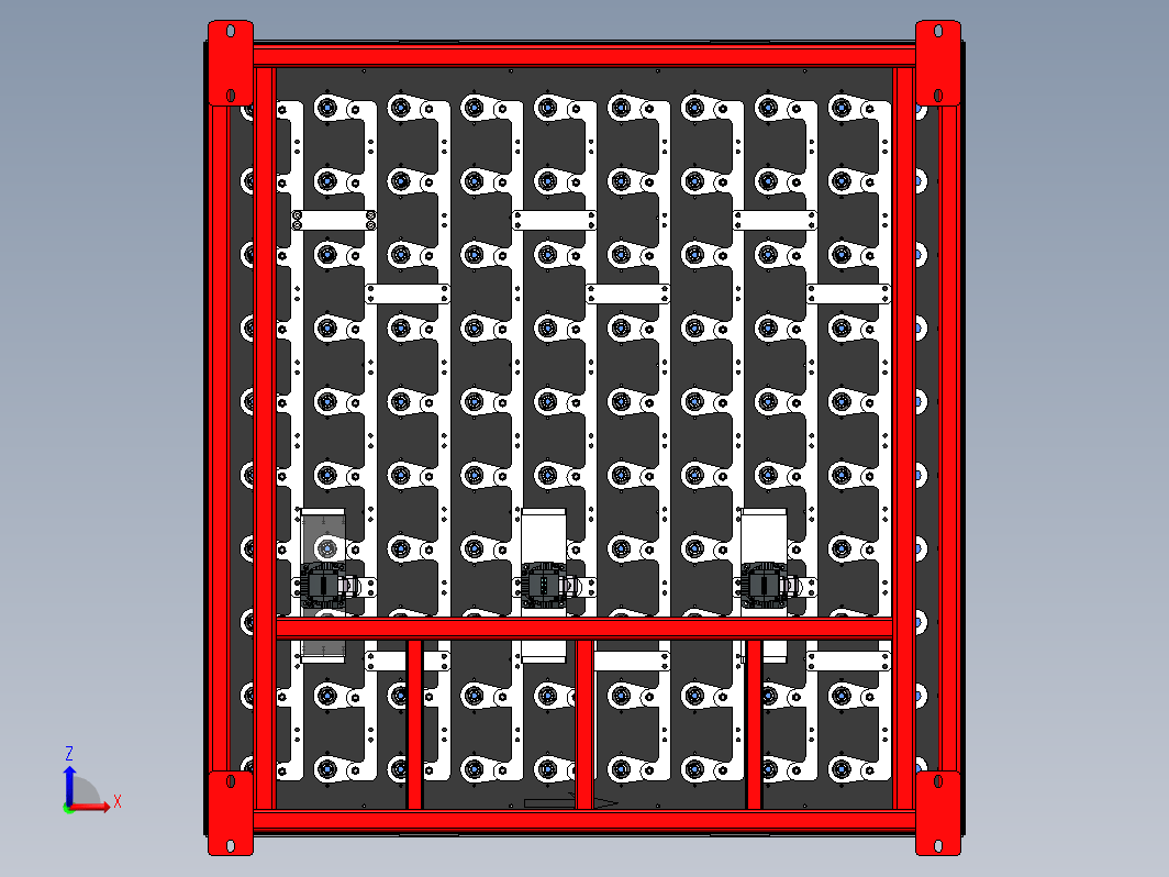 电动滚筒摆轮分拣机（量产机型）