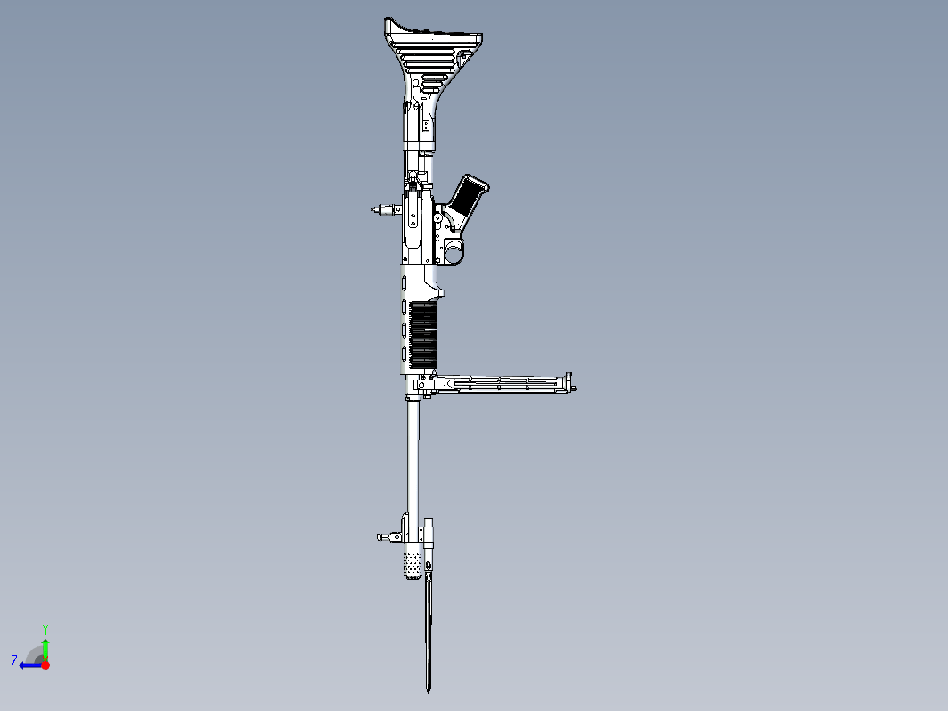 【2170】FG-42伞兵步枪UG设计