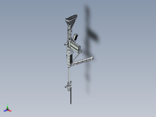 【2170】FG-42伞兵步枪UG设计缩略图