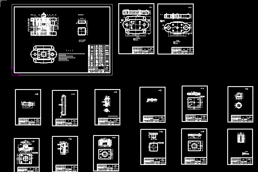 端盖拉深冲压工艺模具设计【全套15张CAD图】