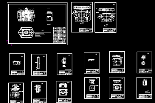 端盖拉深冲压工艺模具设计【全套15张CAD图】缩略图