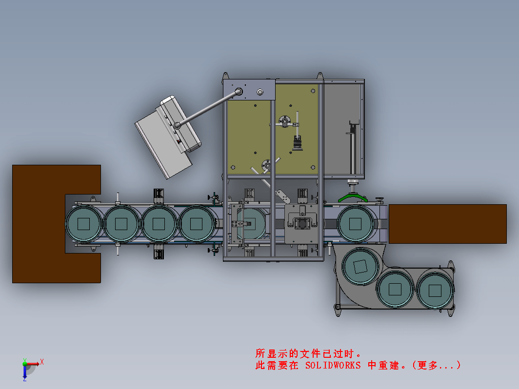 BP工业油桶20L自动化检测线3D+工程图+bom+说明书