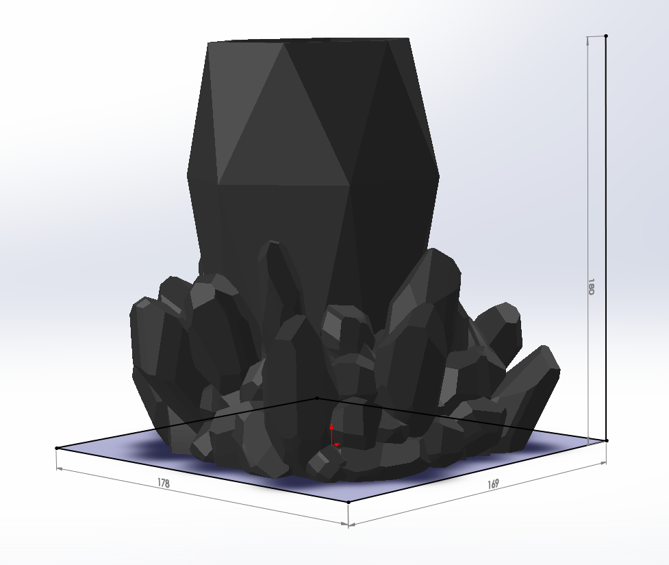 3D 打印笔筒模型