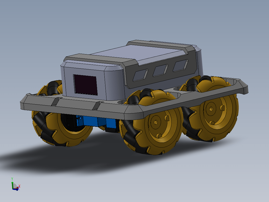 麦克纳姆轮式机器人小车