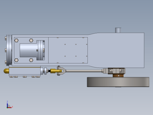 Horizontal Mill Steam Engine单缸卧式蒸汽机缩略图