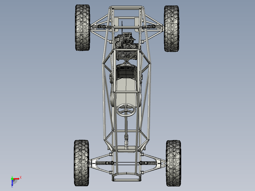 KARTCROSS钢管车架