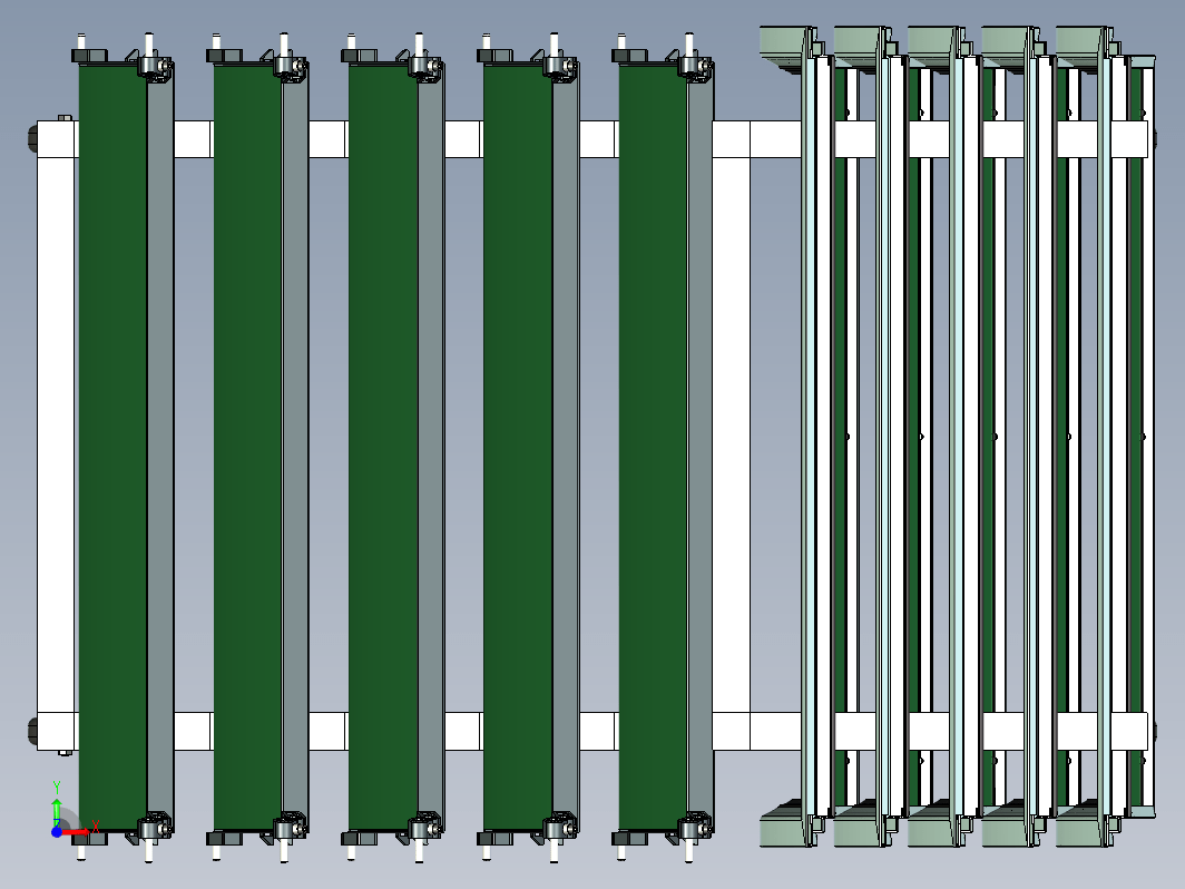 680x1200x2050挡风玻璃支架拖车