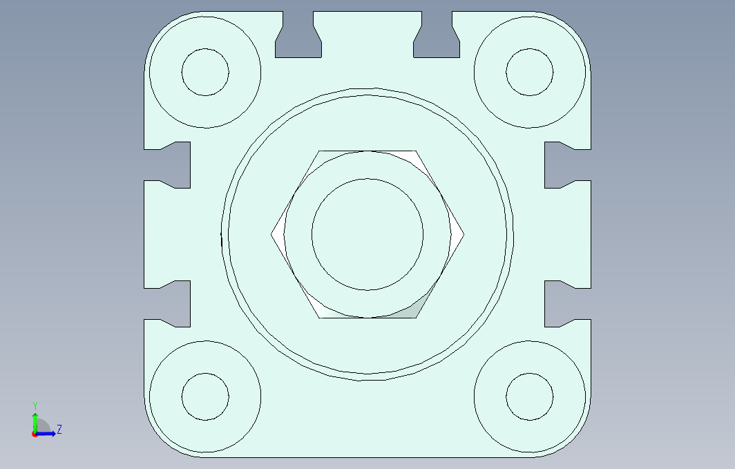 ISO15552-A-DCX_50_50_0标准普通型气缸