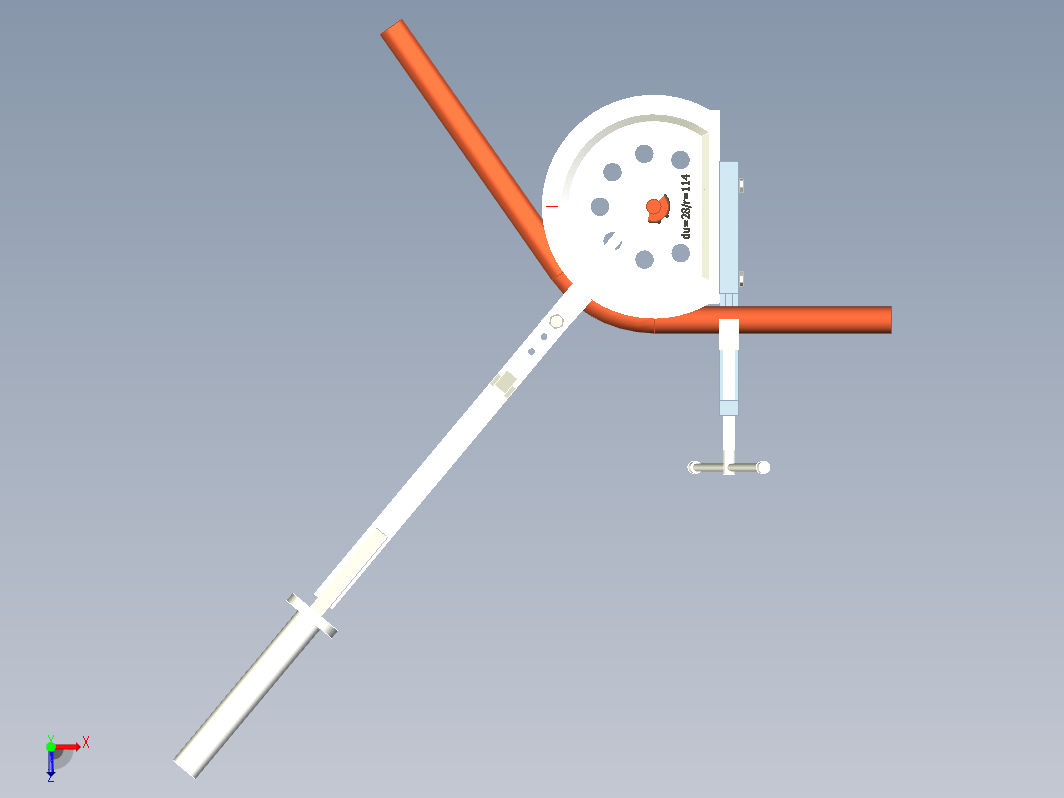 弯管机施工图 INVENTOR设计