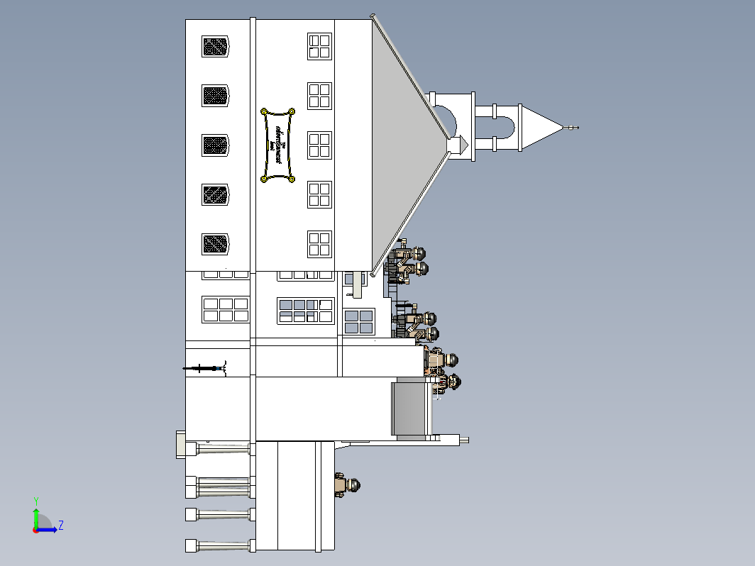 M.C.埃舍尔Climb or descend视觉错接楼梯城堡