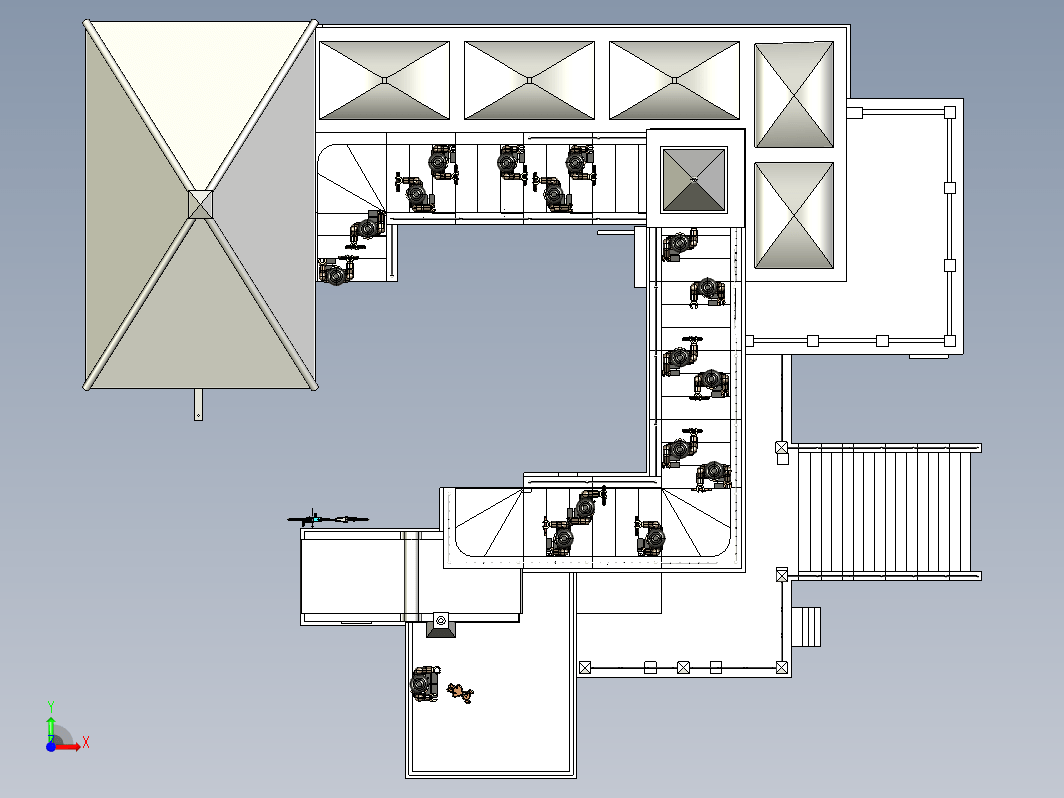 M.C.埃舍尔Climb or descend视觉错接楼梯城堡