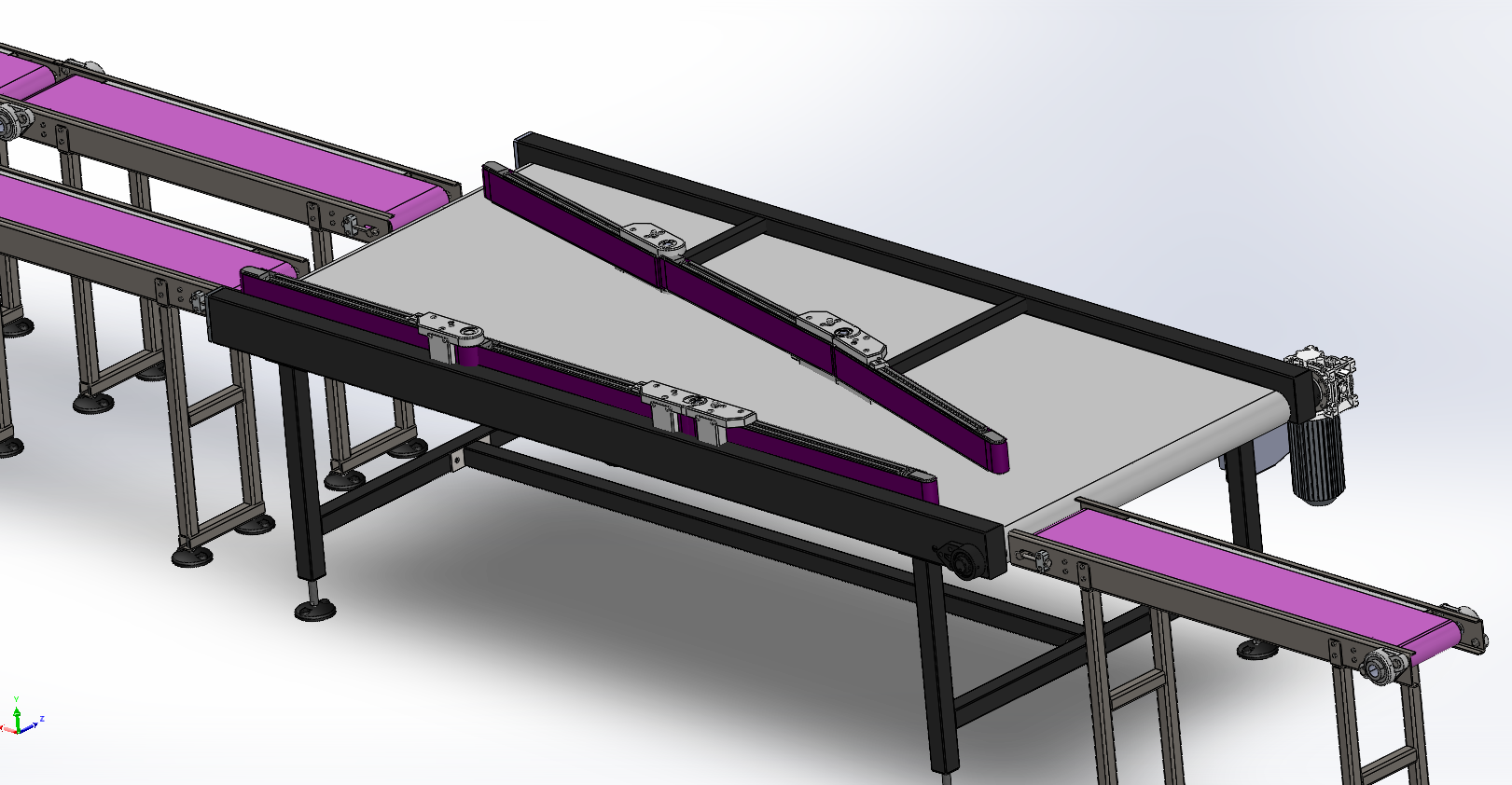 合并输送机 Merging Conveyor Solution