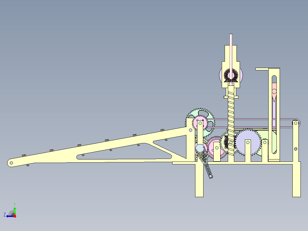 输送带送料冲切机结构