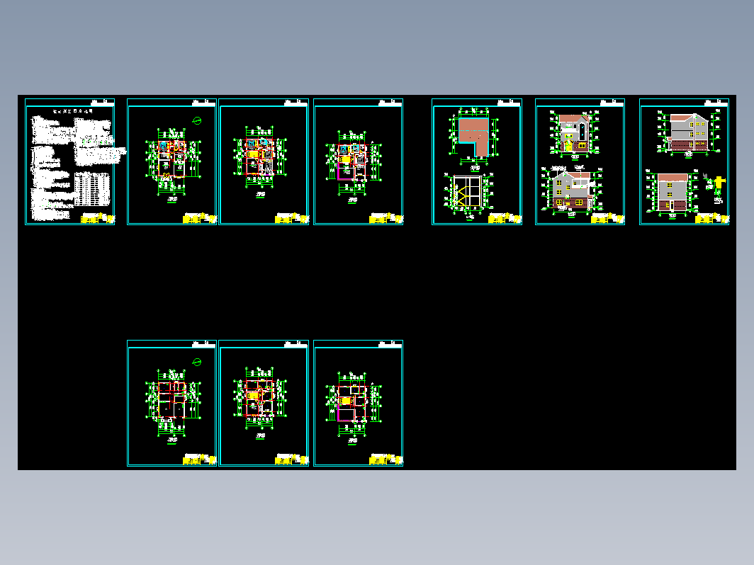 三层新农村别墅-BS-01