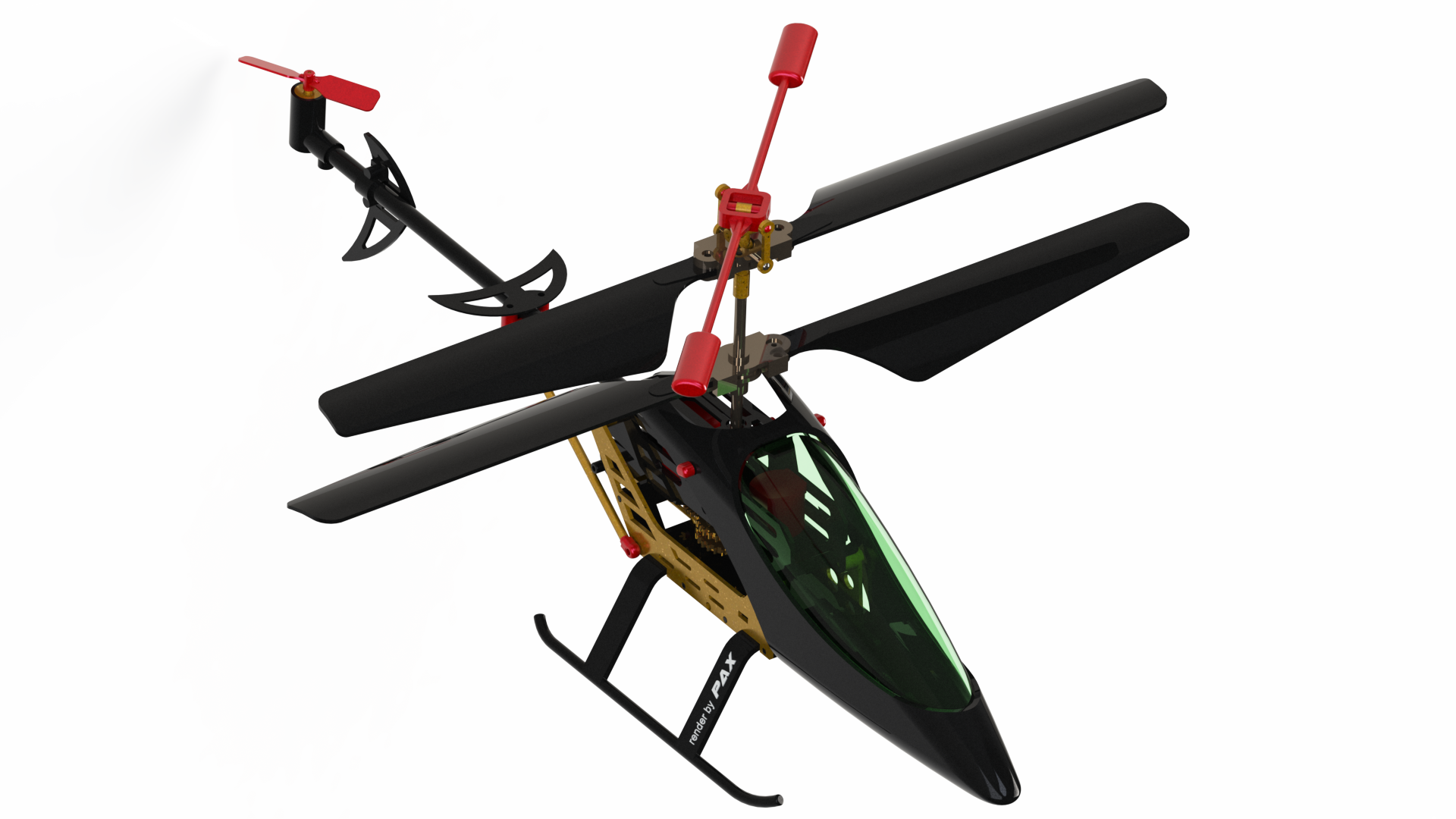 CGPDesign Academy 玩具直升飞机