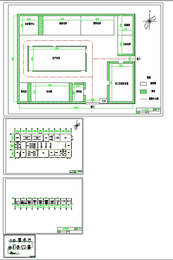 面包工厂设计CAD图纸
