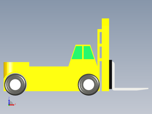 39 HENLEY叉车 STP STL缩略图