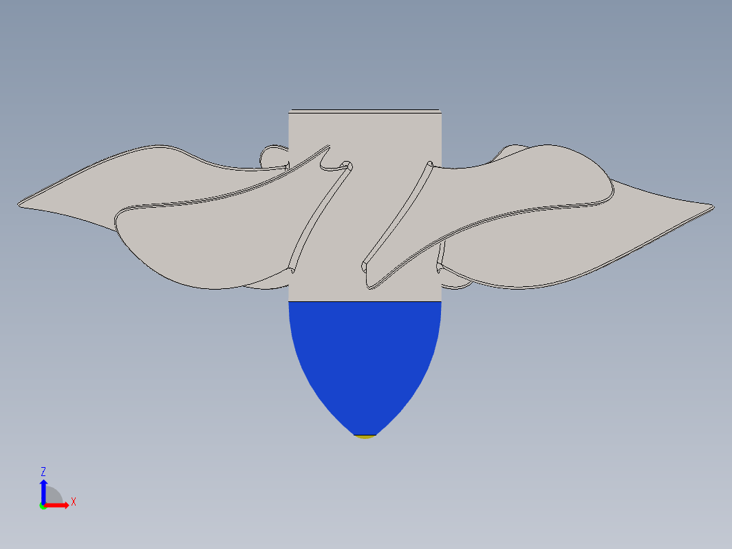 F0640-螺旋桨3D模型