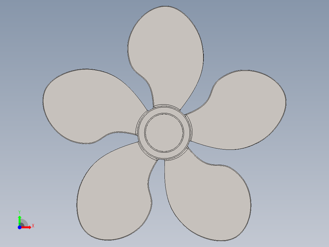 F0640-螺旋桨3D模型