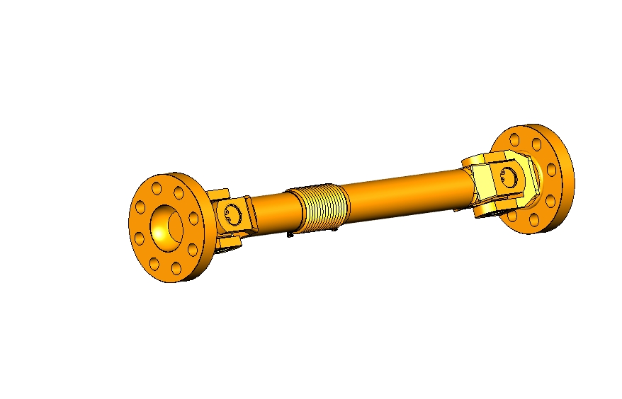 万向汽车传动轴三维UG10.0带参+CAD+说明书