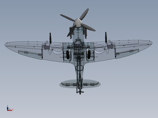 Spitfire Mk XVI 喷火式战斗机RC缩略图