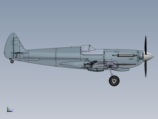 Spitfire Mk XVI 喷火式战斗机RC缩略图