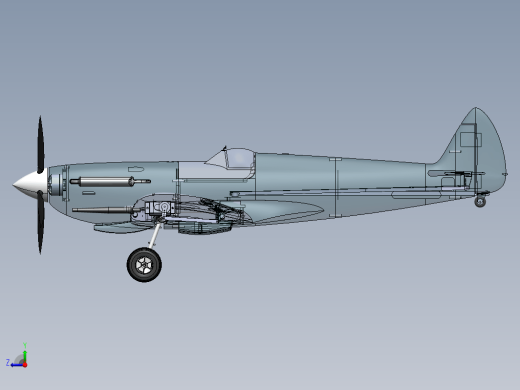 Spitfire Mk XVI 喷火式战斗机RC缩略图