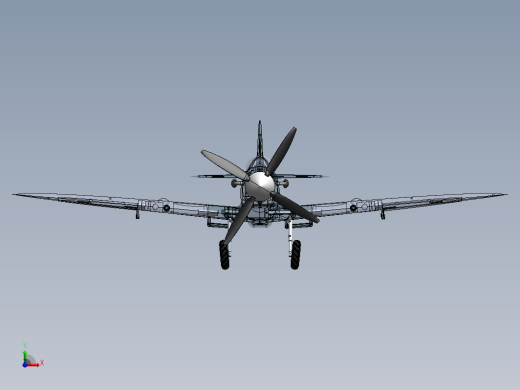 Spitfire Mk XVI 喷火式战斗机RC缩略图