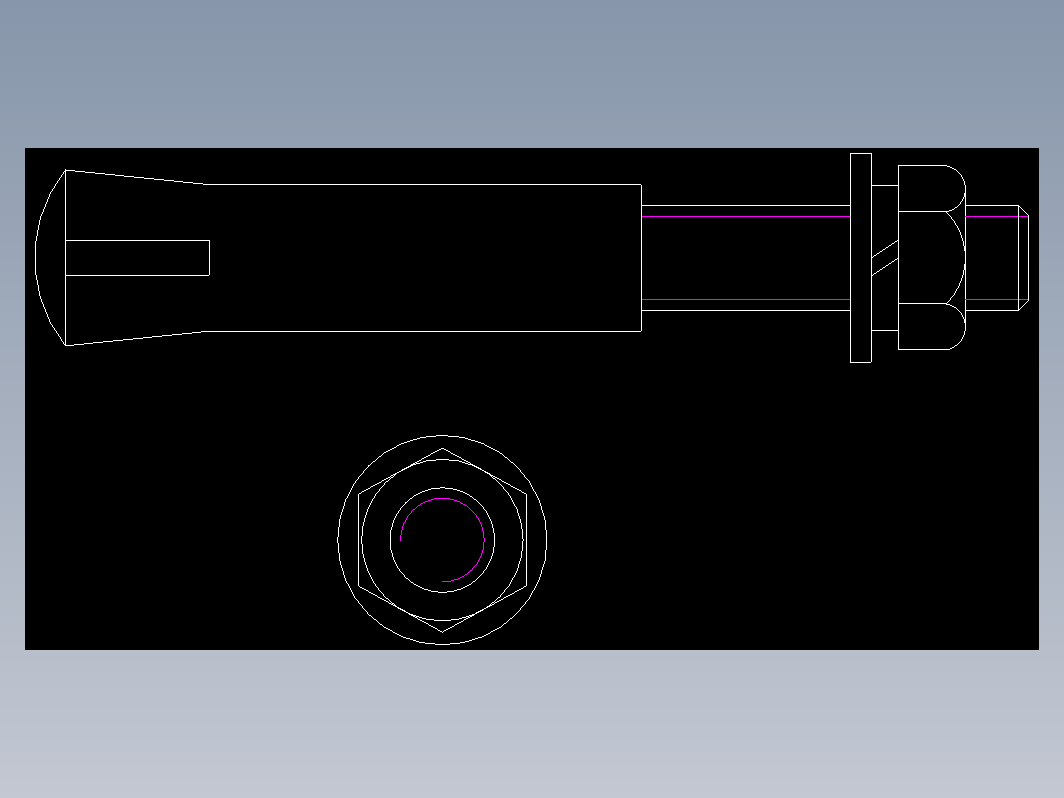 钢膨胀螺栓-M10x95