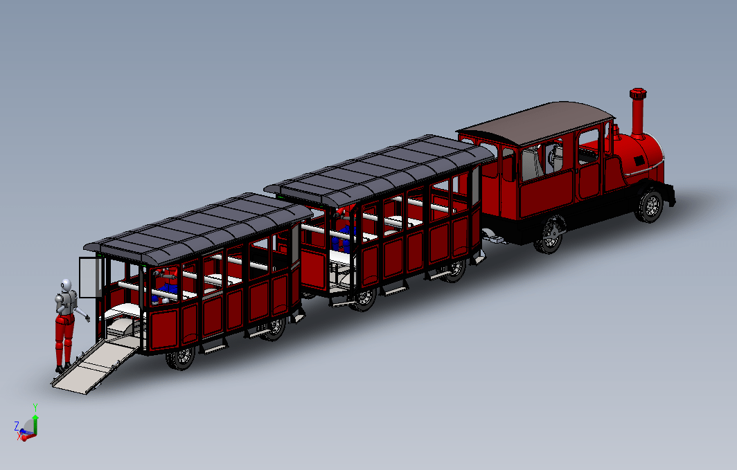 【582】旅游列车SW设计