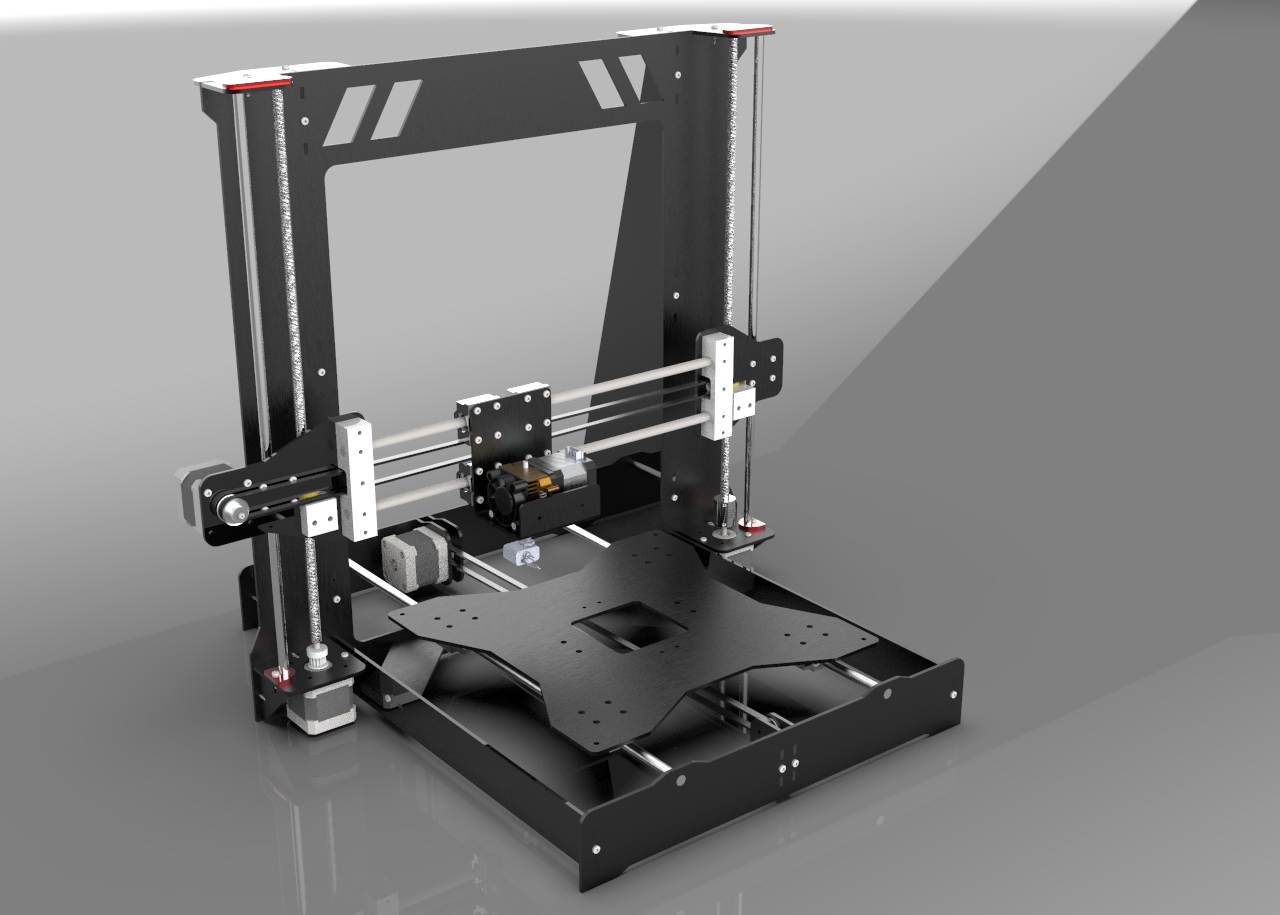 钢框架3D打印机