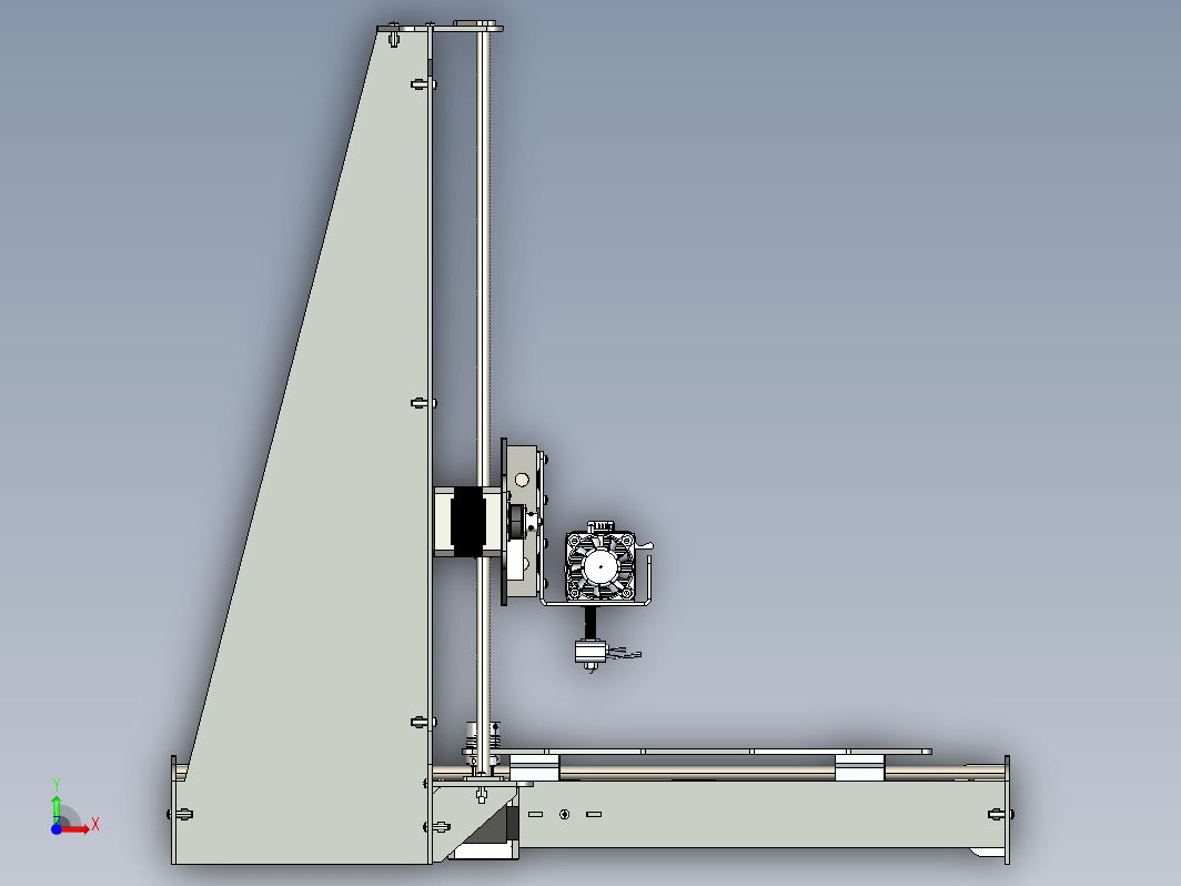 钢框架3D打印机