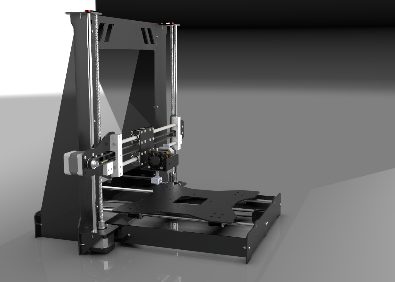 钢框架3D打印机