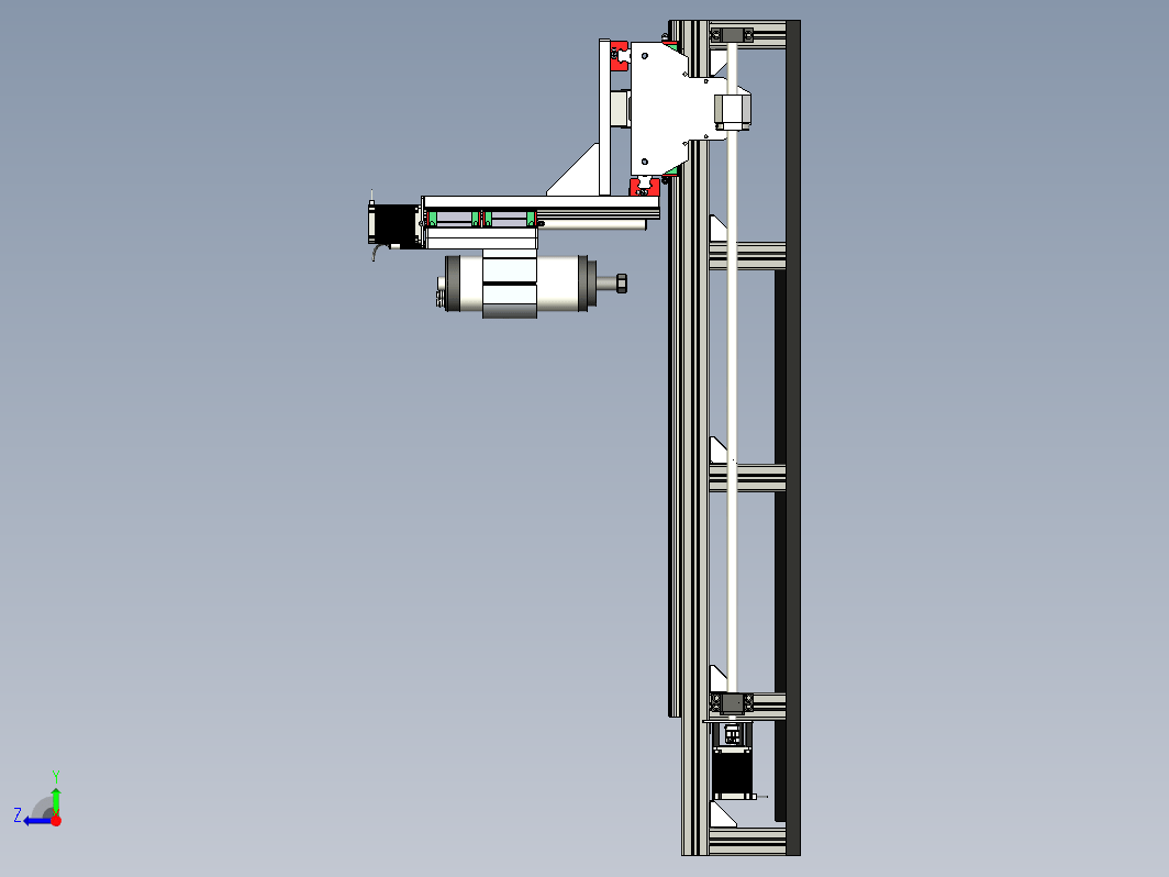 40x40铝型材铣床